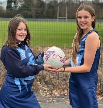 New kit for the Netball Team!