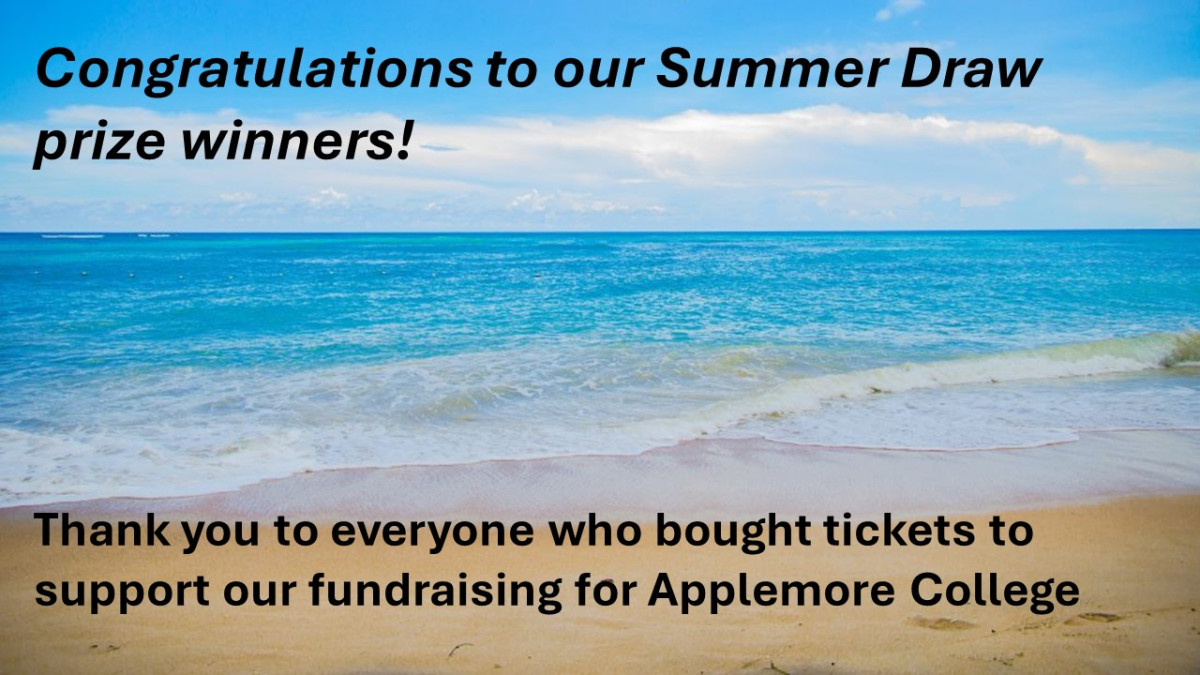 Thank you for supporting our charity!